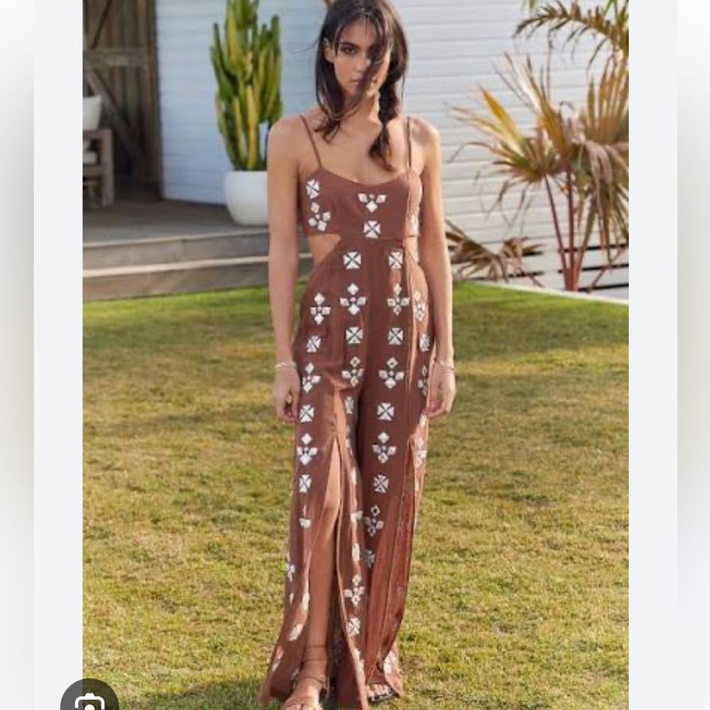 Free People Geo Daze Jumpsuit